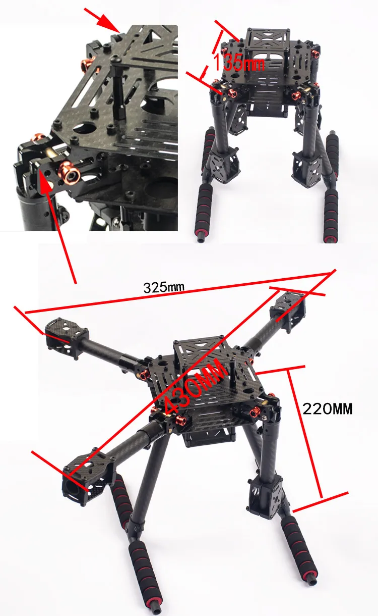 Flyroun LX350 PRO 350mm Drohne – Thermal Imager Drone Gimbal Bewertung und Preis